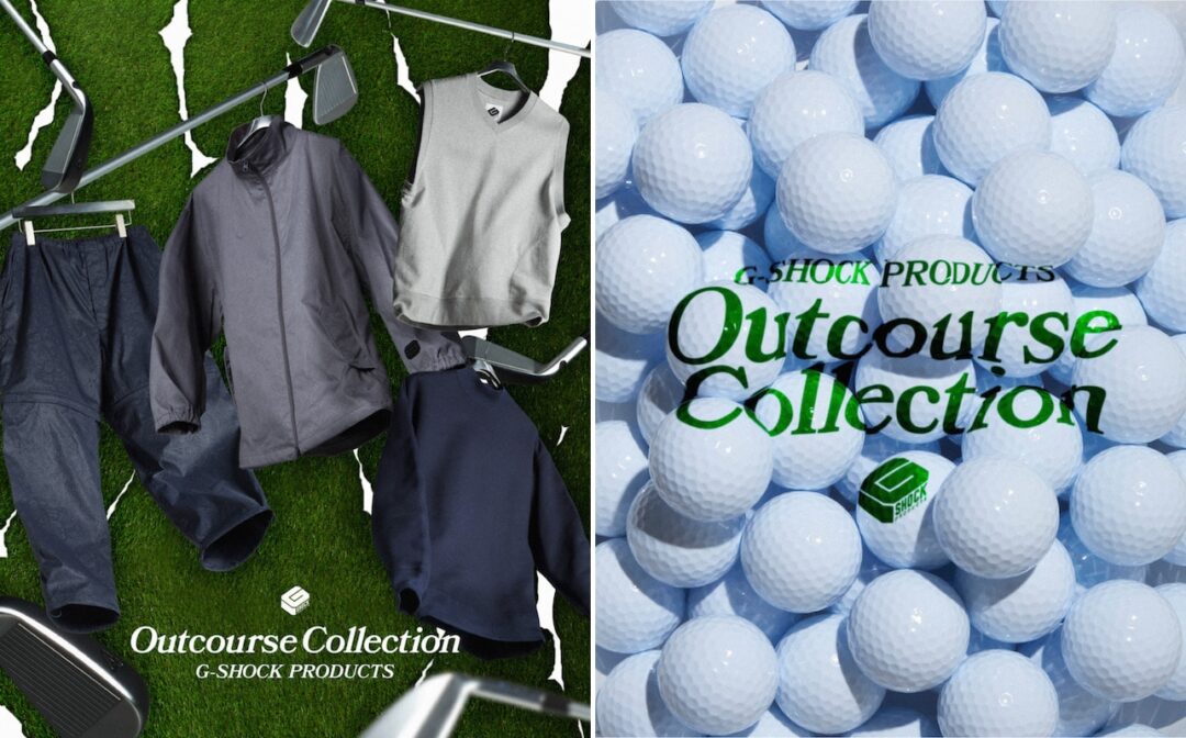 G-SHOCK PRODUCTS 最新コレクション ゴルフをテーマとした「OUTCOURSE COLLECTION」が2024年 2/22、3/22 発売 (Gショック ジーショック)