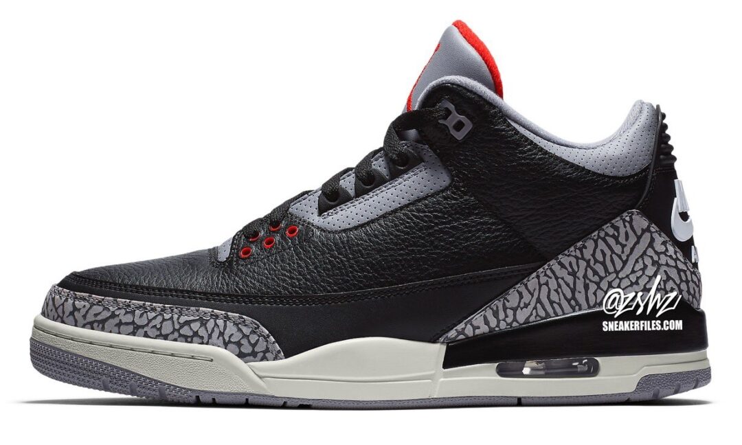 2024年 ホリデーシーズン 発売予定！ナイキ エア ジョーダン 3 “ブラックセメント リイマジンド” (NIKE AIR JORDAN 3 “Black Cement Reimagined”) [DN3707-010]