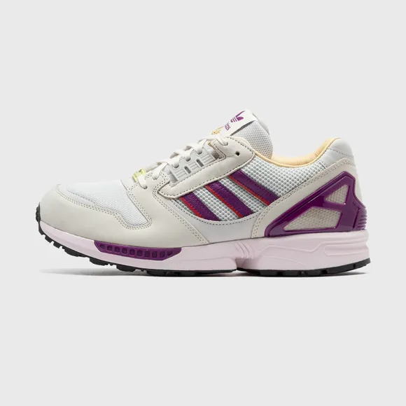 【2024年 3/1 発売】アディダス オリジナルス ZX 8000 “ホワイト/パープル/ロイヤルブルー” (adidas Originals ZX 8000 “White/Purple/Rpyal Blue”) [IF7241/IF7242]