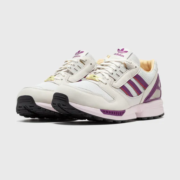 【2024年 3/1 発売】アディダス オリジナルス ZX 8000 “ホワイト/パープル/ロイヤルブルー” (adidas Originals ZX 8000 “White/Purple/Rpyal Blue”) [IF7241/IF7242]