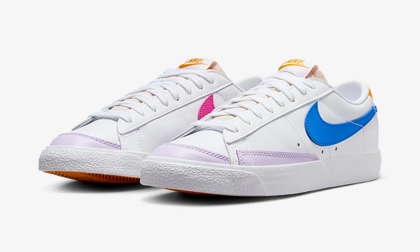 2024年 発売予定！ナイキ ブレーザー ロー 77 “ホワイト/” (NIKE BLAZER LOW 77 “White/Photo Blue/Laser Orange”) [HF5063-100]