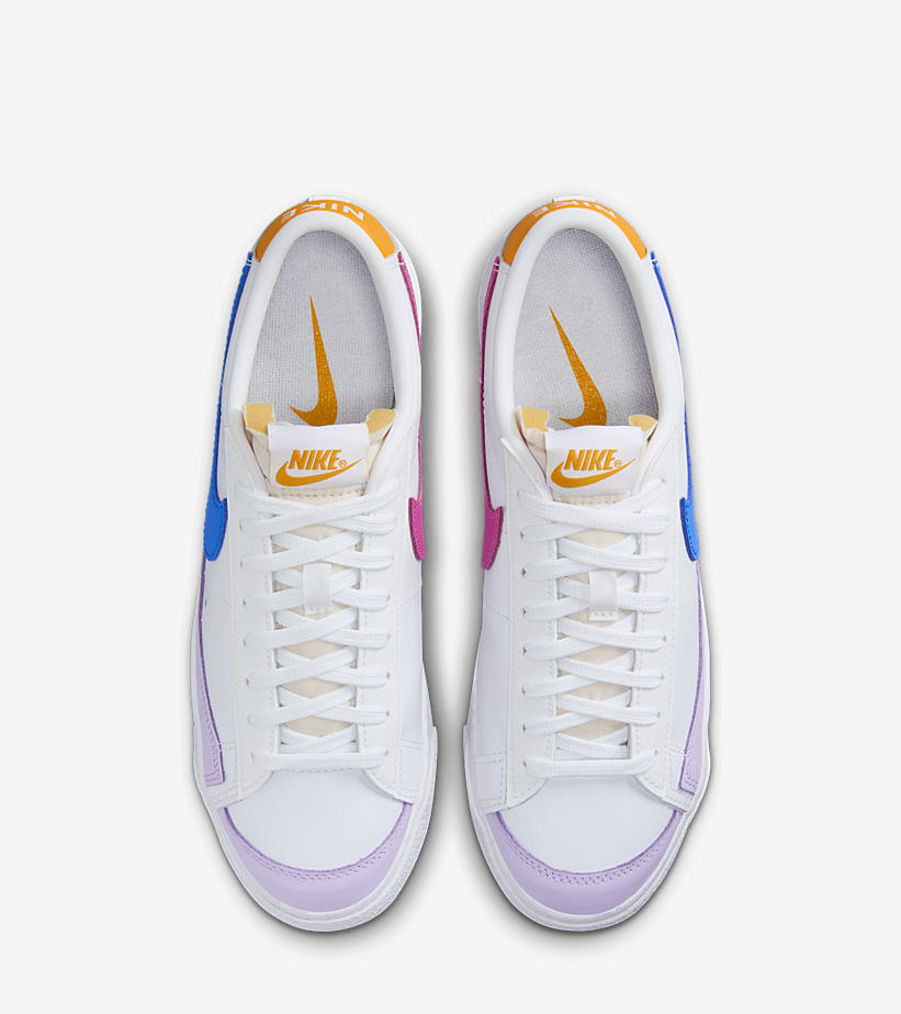 2024年 発売予定！ナイキ ブレーザー ロー 77 “ホワイト/” (NIKE BLAZER LOW 77 “White/Photo Blue/Laser Orange”) [HF5063-100]