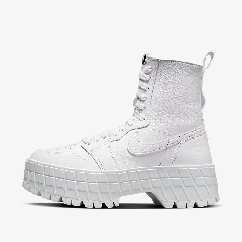 【2024年 5/1 発売】NIKE WMNS AIR JORDAN 1 HIGH BROOKLYN “Triple White” (ナイキ ウィメンズ ナイキ エア ジョーダン 1 ハイ ブルックリン “トリプルブラック”) [FJ5737-111]