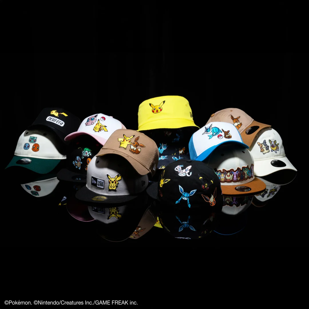 ニューエラ x ポケモン 最新コラボが2024年 3/7 発売 (New Era POKEMON)