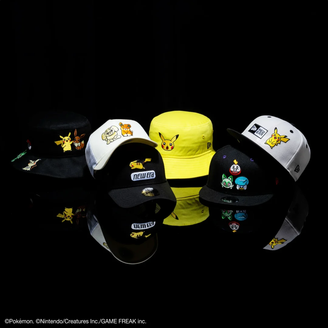 ニューエラ x ポケモン 最新コラボが2024年 3/7 発売 (New Era POKEMON)