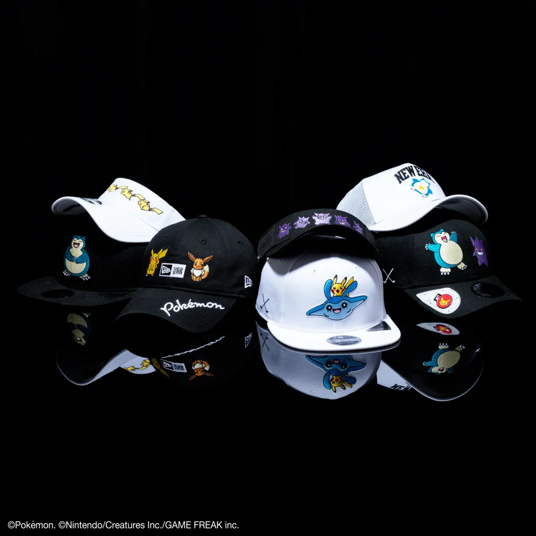 ニューエラ x ポケモン 最新コラボが2024年 3/7 発売 (New Era POKEMON)