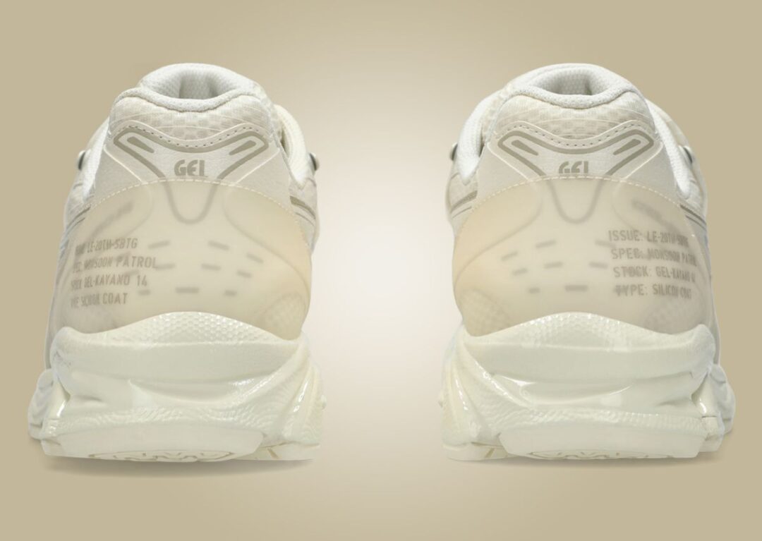 【2024年 6/16 発売】ASICS GEL-KAYANO 14 × SBTG x Limited Etd “Monsoon Patrol Pack” (サボタージュ リミテッド アシックス ゲルカヤノ “モンスーンパトロールパック”) [[1201A975.001/1201A975.100]]