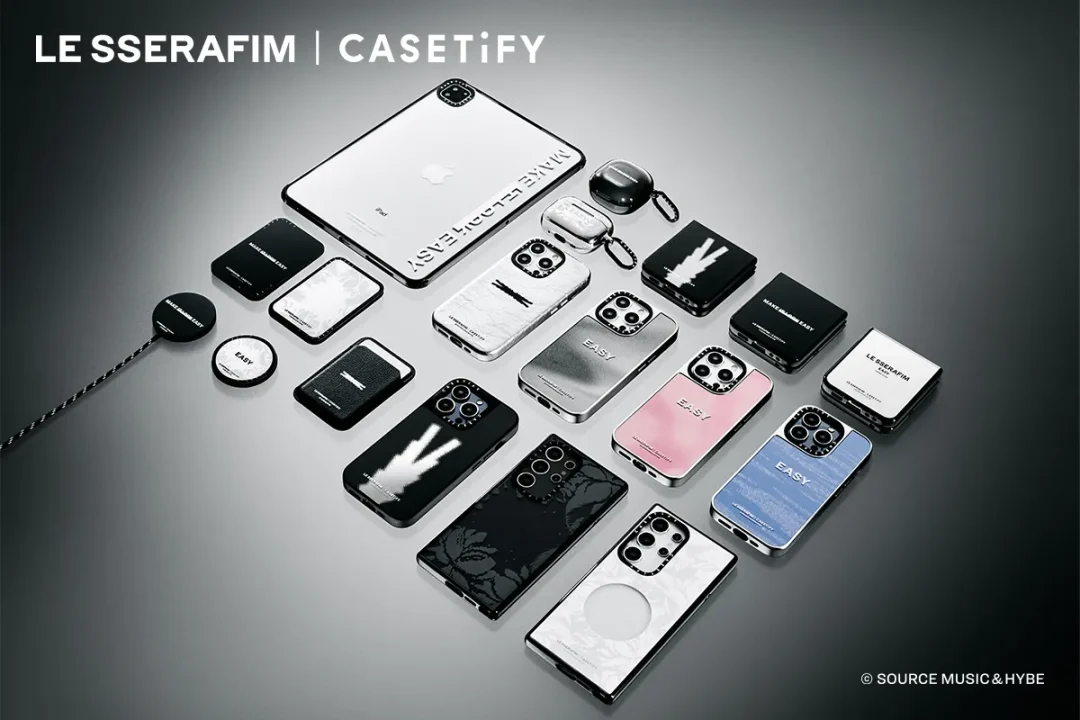 CASETiFY × LE SSERAFIM コラボが2/26から順次発売！新曲「EASY」の世界観をスマホケースに (ケースティファイ ル セラフィム)