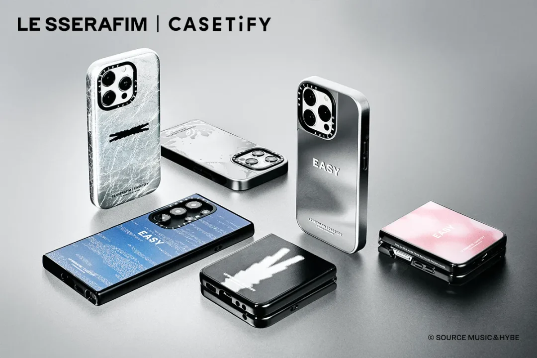 CASETiFY × LE SSERAFIM コラボが2/26から順次発売！新曲「EASY」の世界観をスマホケースに (ケースティファイ ル セラフィム)