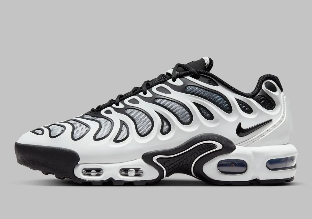 【2024年 4/18 発売】NIKE AIR MAX PLUS DRIFT “White/Metallic Silver/Black” (ナイキ エア マックス プラス ドリフト “ホワイト/メタリックシルバー/ブラック”) [FD4290-101]