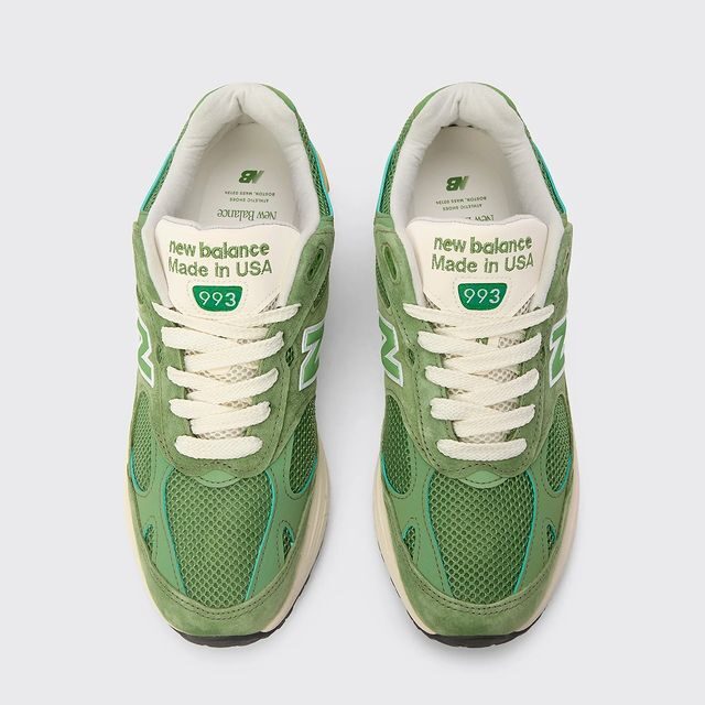 【2024年 5/2 発売】New Balance U993 GW “Chive/Sea Salt” Made in USA (ニューバランス メイドインUSA) [U993GW]