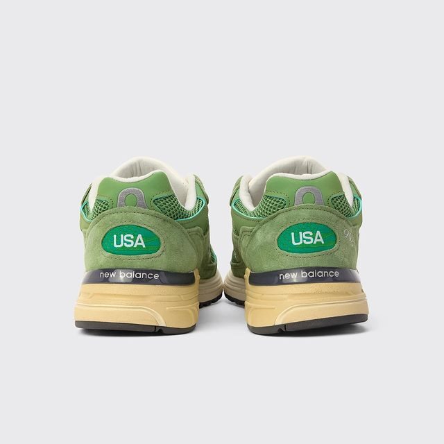 【2024年 5/2 発売】New Balance U993 GW “Chive/Sea Salt” Made in USA (ニューバランス メイドインUSA) [U993GW]