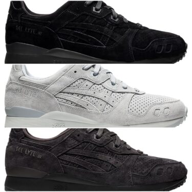 【2024年 2/8 発売】ASICS GEL-LYTE III “Black/Piedmont Grey/Obsidian Grey” (アシックス ゲルライト 3) [1201A050.001/1201A050.020/1201A050.023]