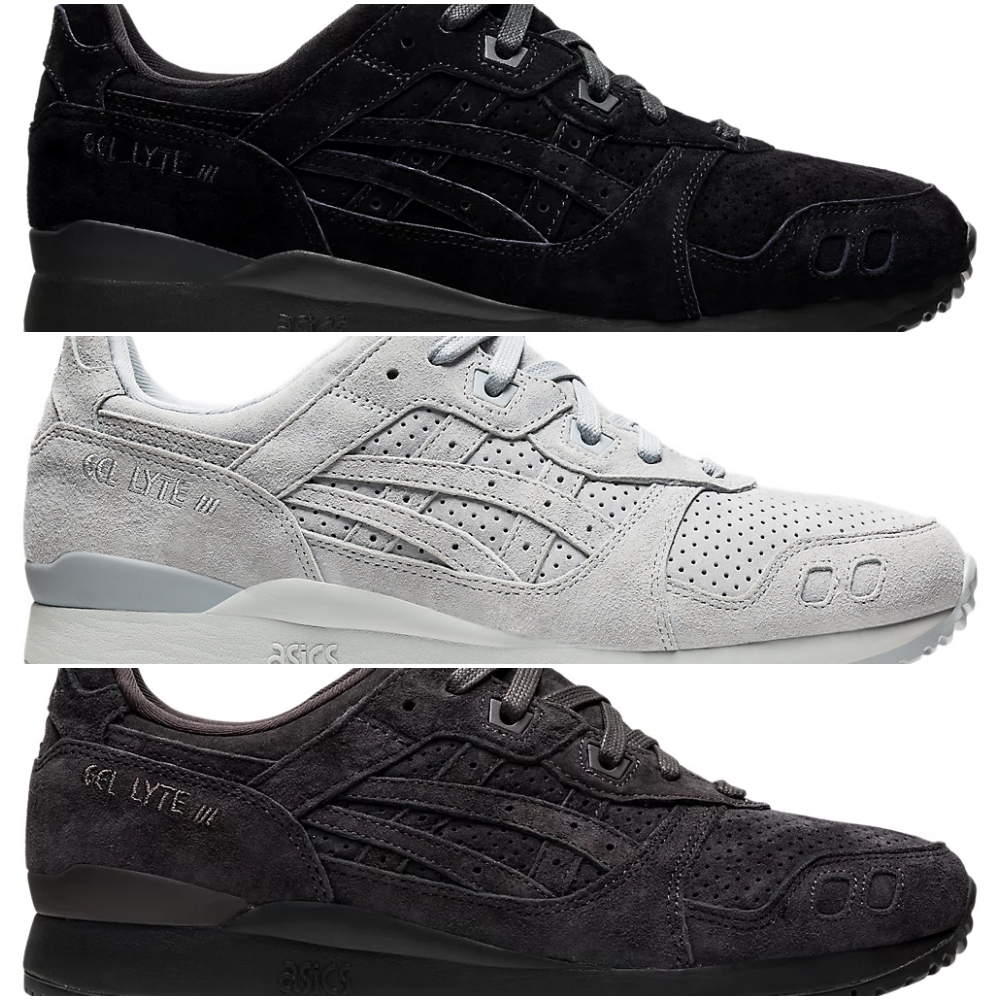 【2024年 2/8 発売】ASICS GEL-LYTE III "Black/Piedmont Grey/Obsidian Grey" (アシックス ゲルライト 3) [1201A050.001/1201A050.020/1201A050.023]