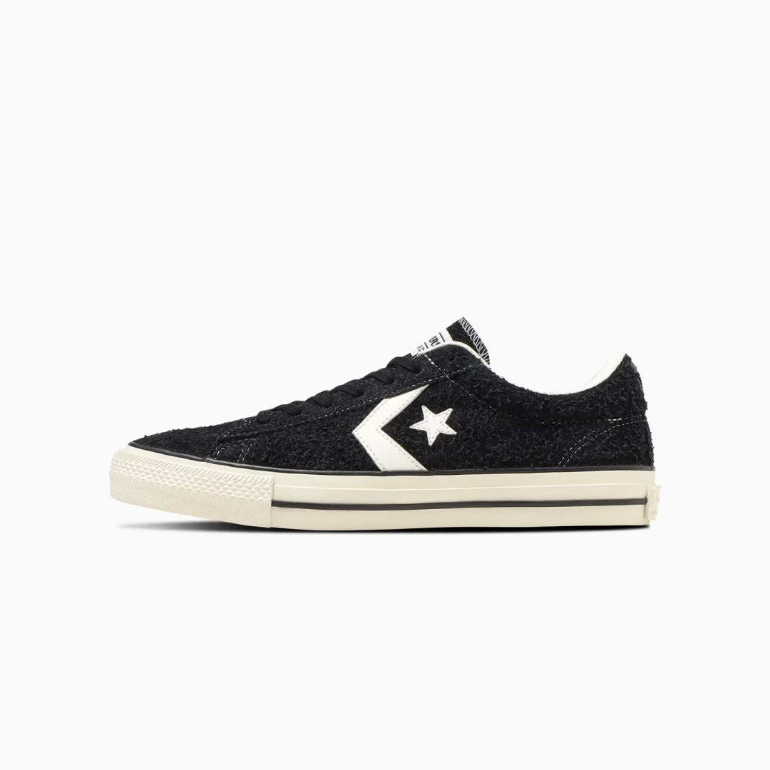 【2024年 2/16 発売】アッパーに毛足の長いスエードを採用した CONVERSE PRORIDE SK BS OX + “Black/White” (コンバース プロライド SK BS OX + “ブラック/ホワイト”)