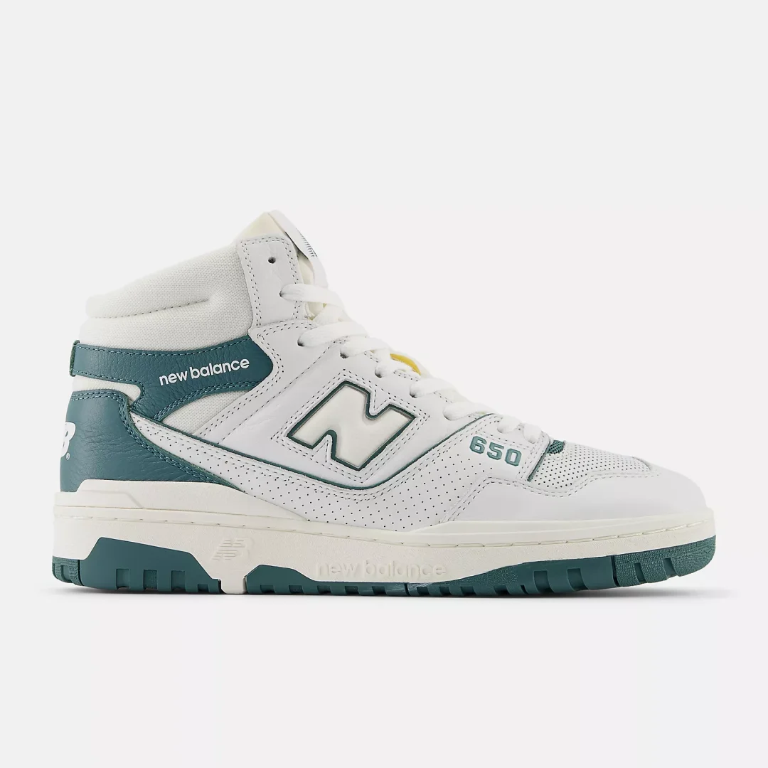 【海外発売】New Balance BB650 RGR “White/New Spruce/Sea Salt” (ニューバランス) [BB650RGR]