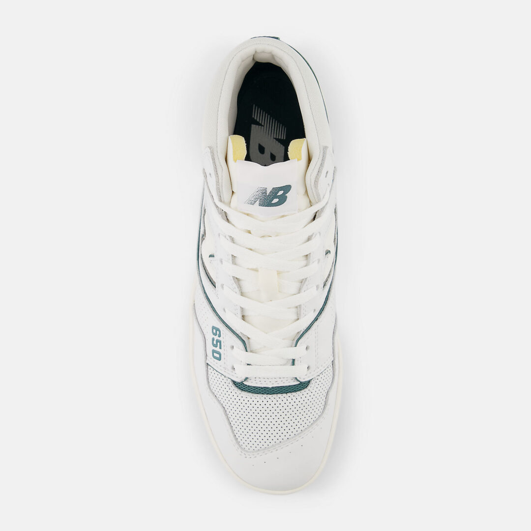 【海外発売】New Balance BB650 RGR “White/New Spruce/Sea Salt” (ニューバランス) [BB650RGR]