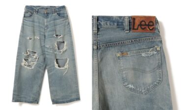 Lee × BEAMS / 別注 クラッシュ バギー デニムパンツが2024年 3月下旬発売 (リー ビームス)