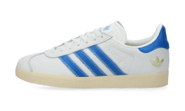 【海外発売】adidas Originals GAZELLE “Ivory/Blue Bird/Gold Metallic” (アディダス オリジナルス ガゼル “アイボリー/ブルー/ゴールド”) [IF4599]