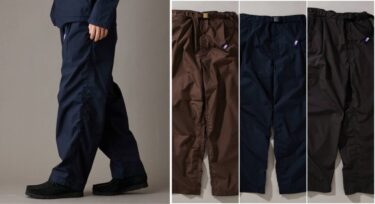 【2024年 3月上旬発売】JOURNAL STANDARD × THE NORTH FACE PURPLE LABEL “Tuck Field Pants” (ジャーナルスタンダード ザ・ノース・フェイス パープルレーベル)