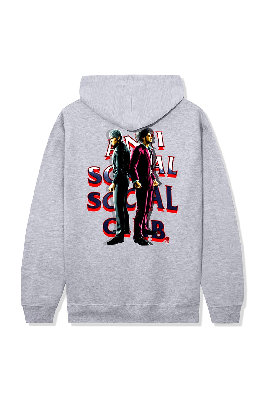 龍が如く x Anti Social Social Club コラボレーションが2024年 3/2 発売 (YAKUZA LIKE A DRAGON アンチ ソーシャル ソーシャル クラブ)