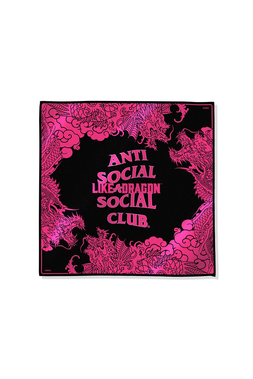 龍が如く x Anti Social Social Club コラボレーションが2024年 3/2 発売 (YAKUZA LIKE A DRAGON アンチ ソーシャル ソーシャル クラブ)