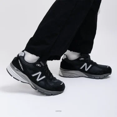 【2024年 3/1 発売】New Balance U990 BL4 “Black/Silver” Made in USA (ニューバランス メイドインUSA) [U990BL4]