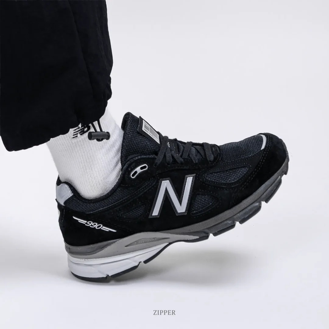 【2024年 3/1 発売】New Balance U990 BL4 “Black/Silver” Made in USA (ニューバランス メイドインUSA) [U990BL4]