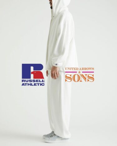 RUSSEL ATHLETIC × UNITED ARROWS & SONS 24 S/S “Sweat Hoodie & Sweat Pants”が2/9 発売 (ラッセルアスレティック ユナイテッド アローズ & サンズ)