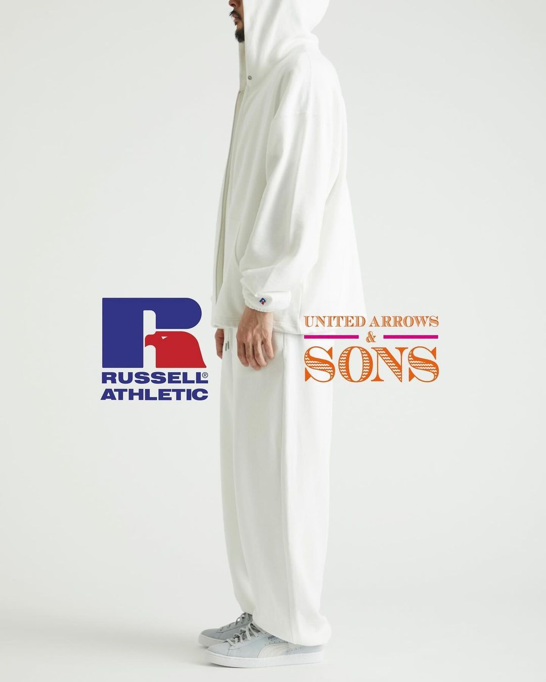 RUSSEL ATHLETIC × UNITED ARROWS & SONS 24 S/S "Sweat Hoodie & Sweat Pants"が2/9 発売 (ラッセルアスレティック ユナイテッド アローズ & サンズ)