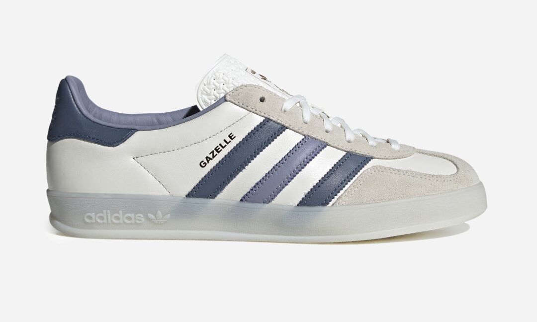 【2024年 3/28 発売】アディダス オリジナルス ガゼル インドア “ホワイト/プリラブド” (adidas Originals GAZELLE INDOOR “CWHITE/PRELOV/OWHITE”) [IG1643]