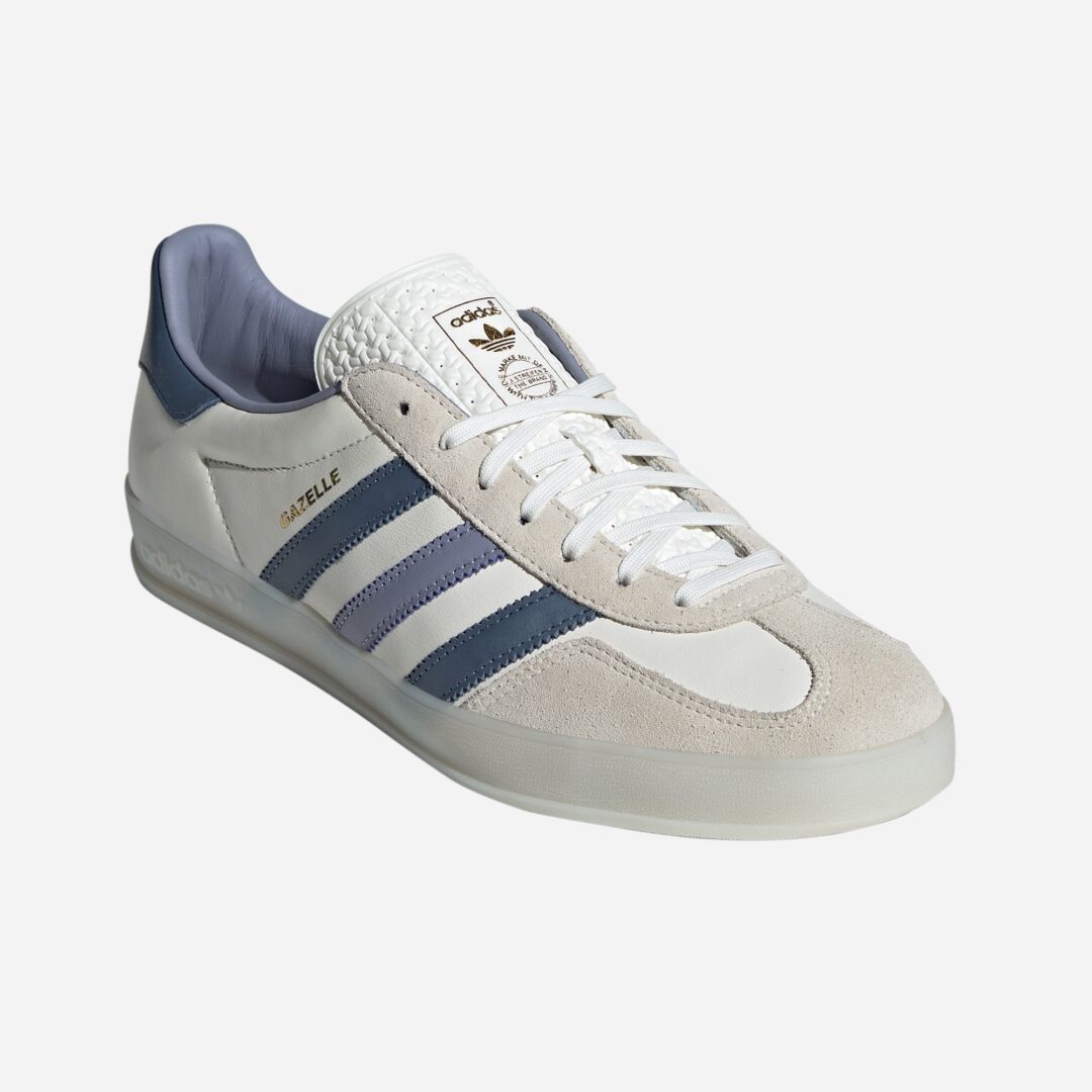 【2024年 3/28 発売】アディダス オリジナルス ガゼル インドア “ホワイト/プリラブド” (adidas Originals GAZELLE INDOOR “CWHITE/PRELOV/OWHITE”) [IG1643]