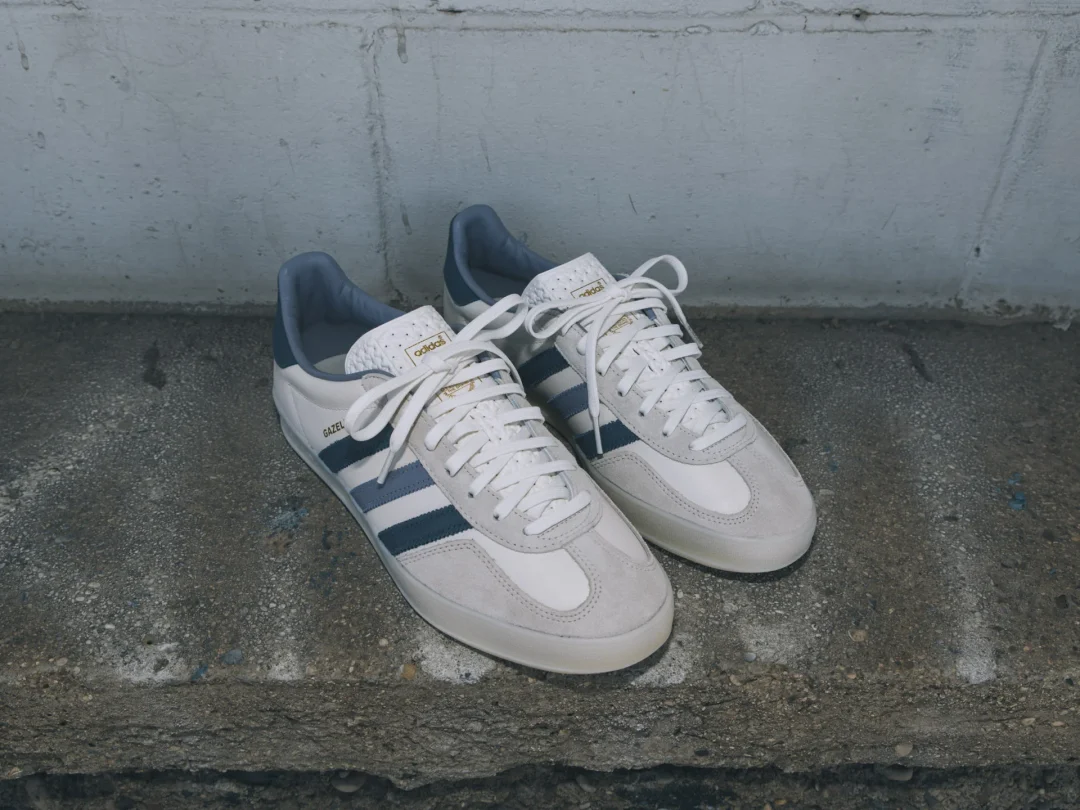 【2024年 3/28 発売】アディダス オリジナルス ガゼル インドア “ホワイト/プリラブド” (adidas Originals GAZELLE INDOOR “CWHITE/PRELOV/OWHITE”) [IG1643]