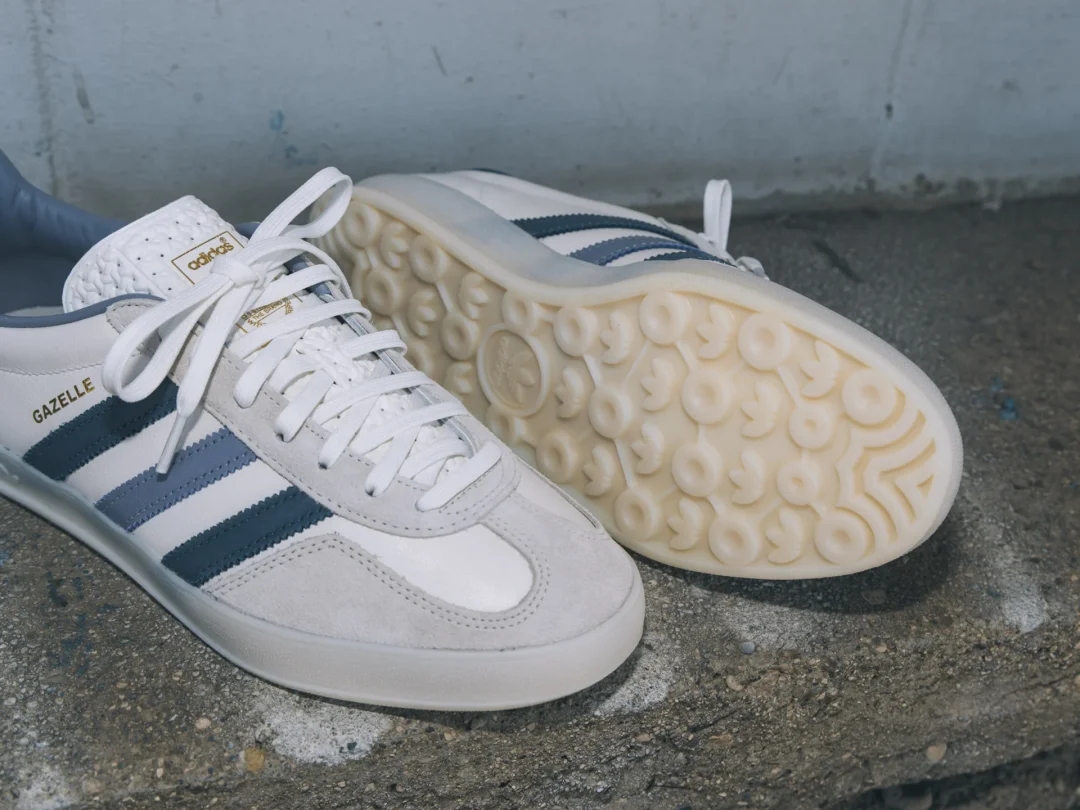 【2024年 3/28 発売】アディダス オリジナルス ガゼル インドア “ホワイト/プリラブド” (adidas Originals GAZELLE INDOOR “CWHITE/PRELOV/OWHITE”) [IG1643]