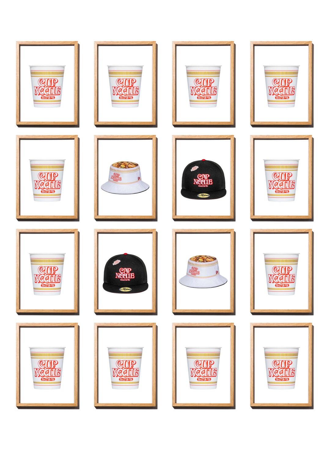 カップヌードルとニューエラ 合体コラボが2024年 3/7 発売 (New Era CUP NOODLE)