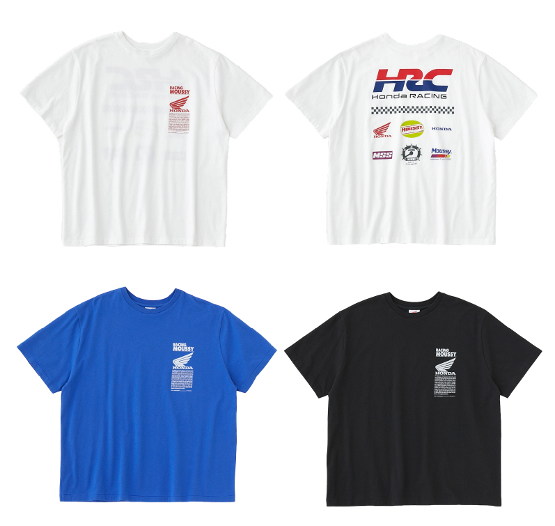 MOUSSY × モータースポーツ界を牽引するHRCとのコラボレーションが2024年 3/8 発売 (マウジー エイチアールシー)