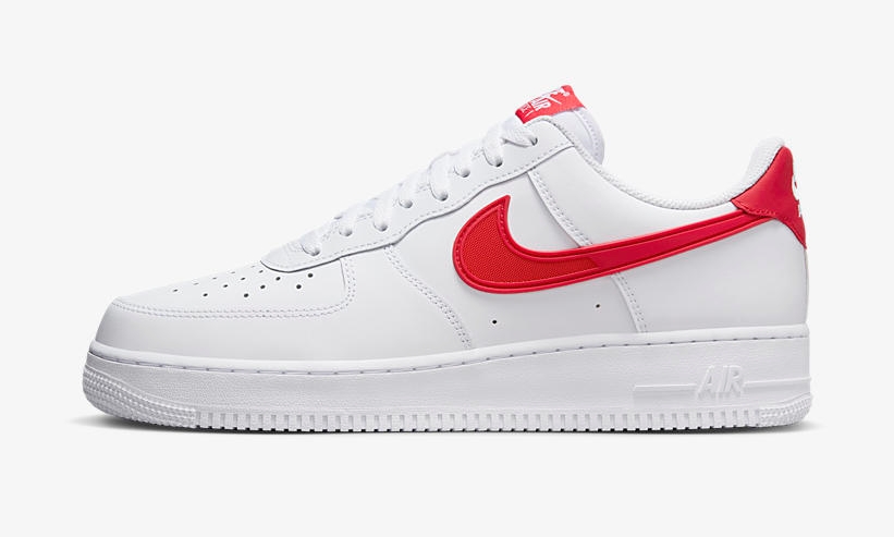 2024年 発売予定！ナイキ エア フォース 1 ロー “シリコンスウッシュ/ホワイト/レッド” (NIKE AIR FORCE 1 LOW “Silicon Swooshe/White/Red”) [HF4291-100]