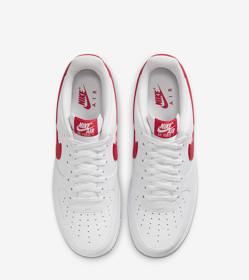 2024年 発売予定！ナイキ エア フォース 1 ロー “シリコンスウッシュ/ホワイト/レッド” (NIKE AIR FORCE 1 LOW “Silicon Swooshe/White/Red”) [HF4291-100]