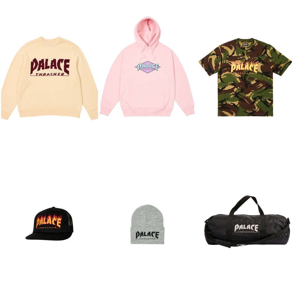 【国内 2/24 発売】THRASHER × Palace Skateboards 2024 SPRING/SUMMER (スラッシャー パレス スケートボード 2024年 春夏)