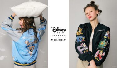 MOUSSY スペシャルコレクション「Disney SERIES CREATED by MOUSSY」2024 EARLY SPRING COLLECTIONが発売 (ディズニー シリーズ クリエイテッド バイ マウジー)