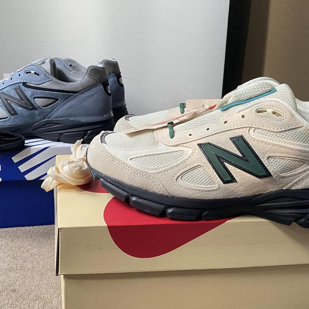 【2024年 3/28 発売】New Balance U990v4 GB4 “Macadamia Nut/Black” Made in USA (ニューバランス メイドインUSA) [U990GB4]