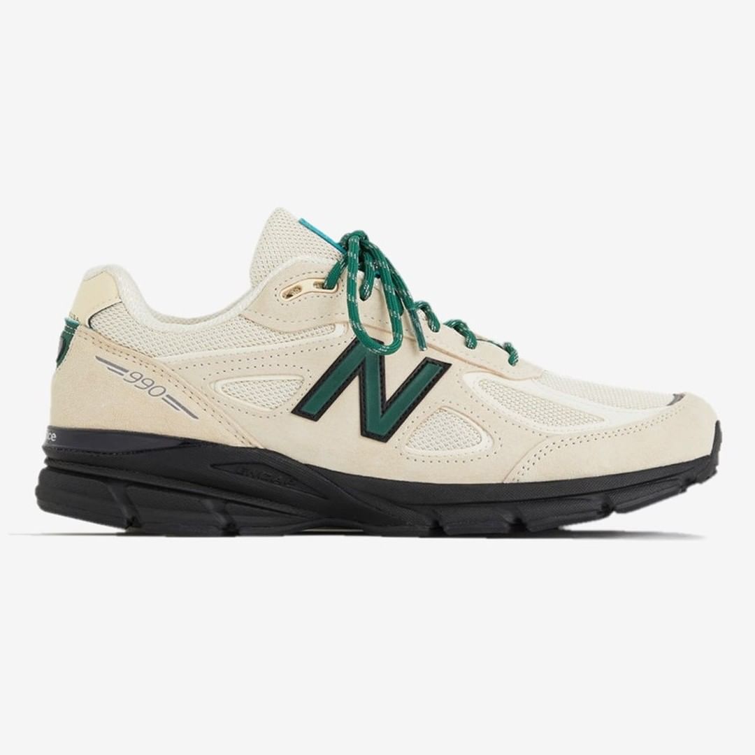 【2024年 3/28 発売】New Balance U990v4 GB4 “Macadamia Nut/Black” Made in USA (ニューバランス メイドインUSA) [U990GB4]