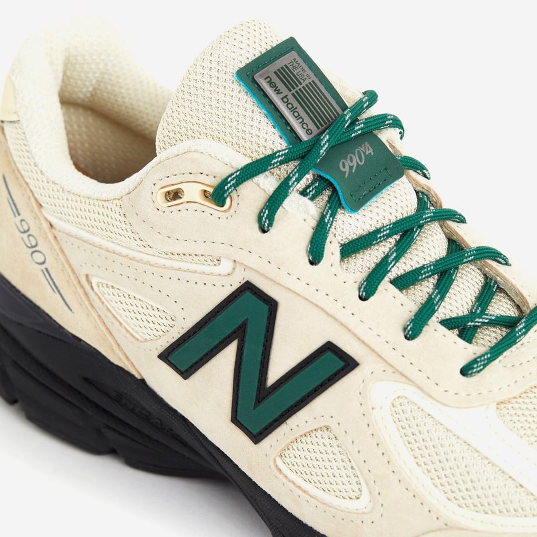 【2024年 3/28 発売】New Balance U990v4 GB4 “Macadamia Nut/Black” Made in USA (ニューバランス メイドインUSA) [U990GB4]