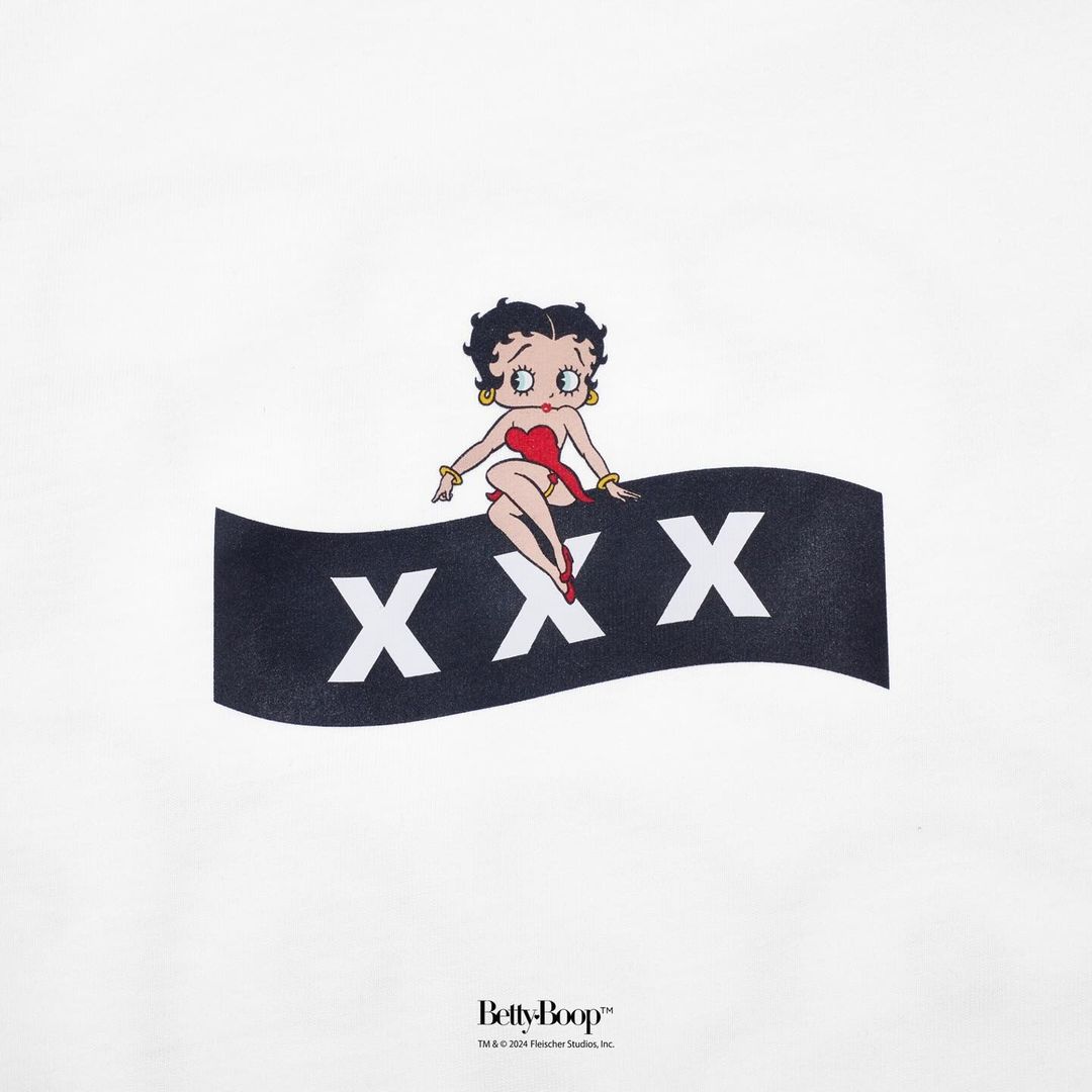 【2024年 2/10 発売】GOD SELECTION XXX x BETTY BOOP コラボレーション (ゴッド セレクション XXX ベティ・ブープ)