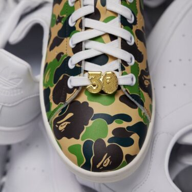 【2024年 2/10 発売】A BATHING APE × adidas Originals STAN SMITH “ABC CAMO” (ア ベイシング エイプ アディダス オリジナルス スタンスミス “ABC カモ”) [IG8949]