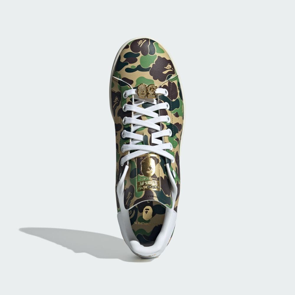 【2024年 2/10 発売】A BATHING APE × adidas Originals STAN SMITH “ABC CAMO” (ア ベイシング エイプ アディダス オリジナルス スタンスミス “ABC カモ”) [IG8949]