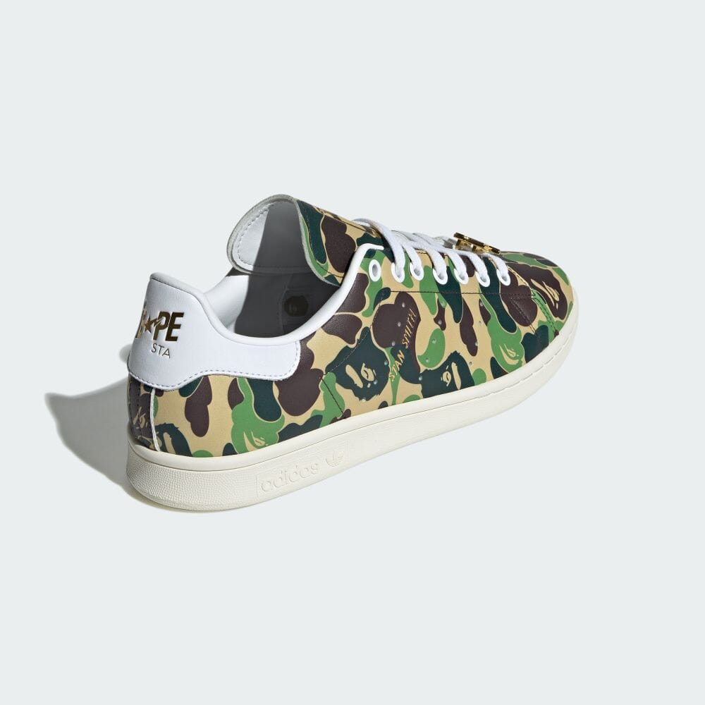 【2024年 2/10 発売】A BATHING APE × adidas Originals STAN SMITH “ABC CAMO” (ア ベイシング エイプ アディダス オリジナルス スタンスミス “ABC カモ”) [IG8949]