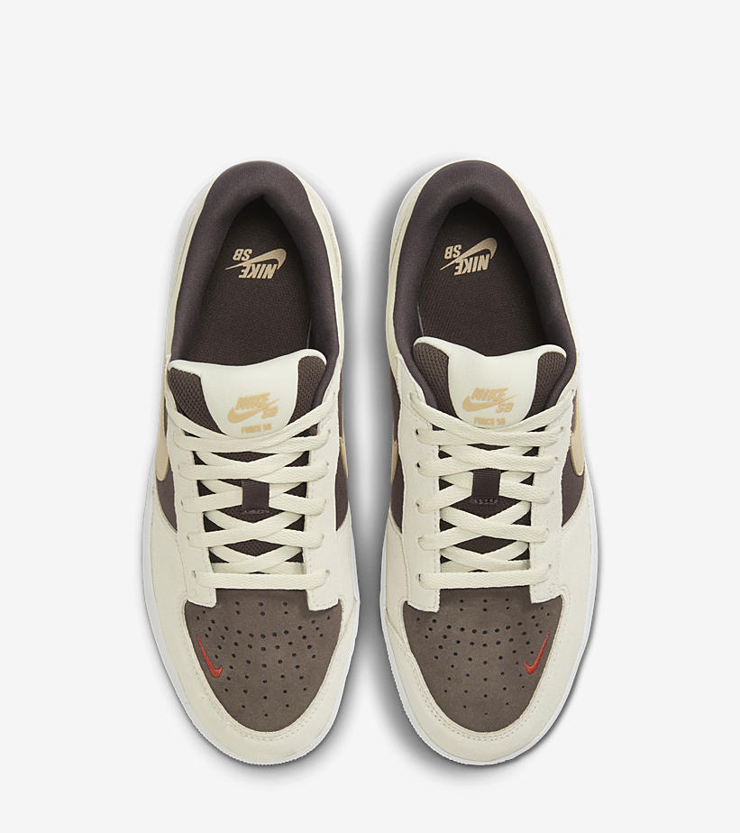 海外発売！ナイキ SB フォース 58 “セサミ/バロックブラウン” (NIKE SB FORCE 58 “Sesame/Baroque Brown”) [FV8104-221]