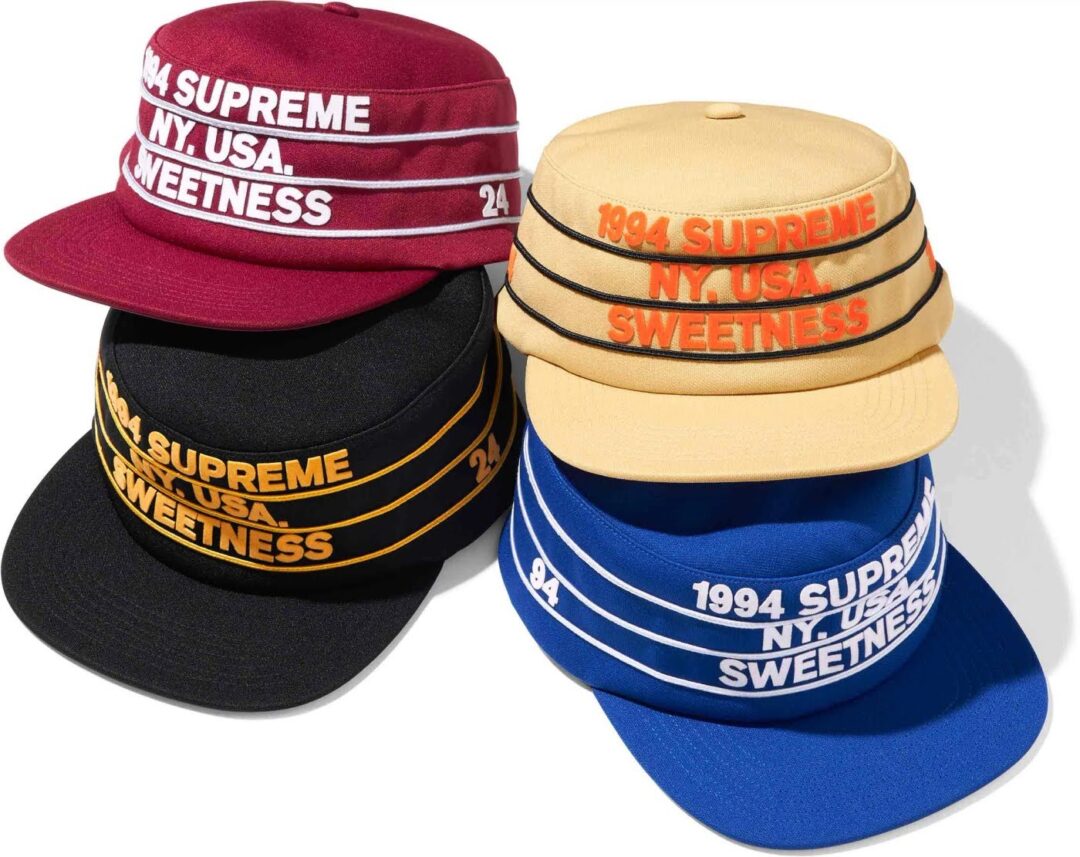 【シュプリーム/SUPREME】”ハット/キャップ” “HATS CAPS” まとめ 2024 SPRING/SUMMER コレクション (2024年 春夏)