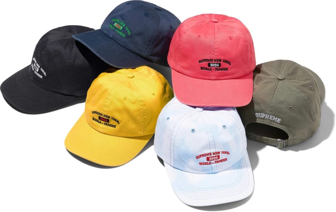 【シュプリーム/SUPREME】”ハット/キャップ” “HATS CAPS” まとめ 2024 SPRING/SUMMER コレクション (2024年 春夏)